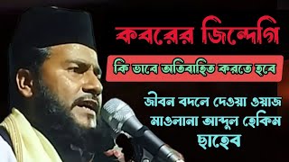 ইন্তেকালের পর কবরের জিন্দেগি কি ভাবে অতিবাহিত করতে হবে ? মাওলানা আব্দুল হেকিম সাহেব।