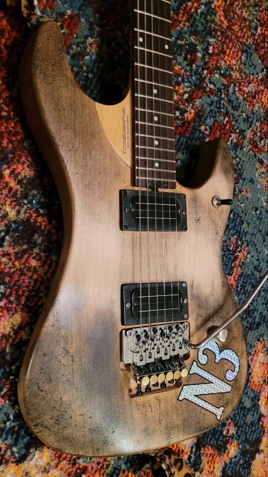 WASHBURN N3 Nuno Bettencourt Relic! - YouTube