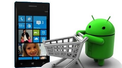 How to install android apps in windows phone