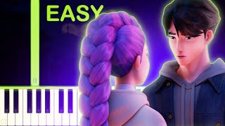 free kpop demon hunters easy piano tutorial