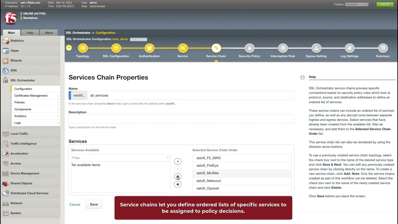 F5 BIG-IP Zero Trust with BIG-IP SSL Orchestrator