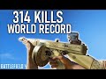 NEW WORLD *RECORD* KILLS! (314 Kills Battlefield 5 Record!)