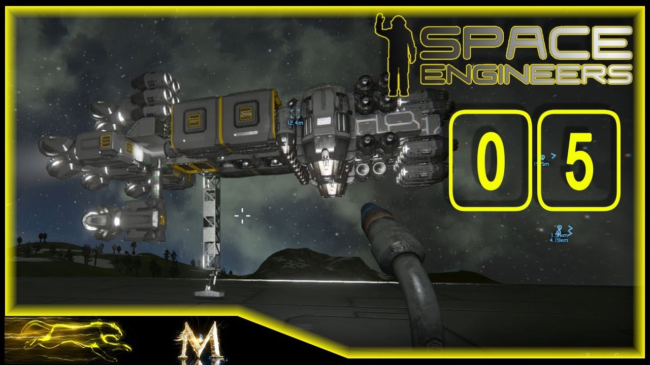 Space Engineers Survival - Episode 5 - Building a Bigger, Better ...