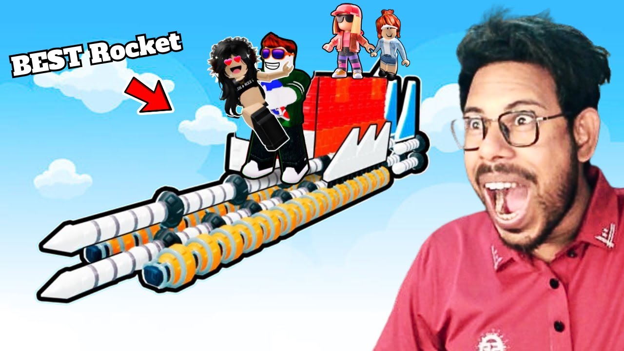 I Built the FASTEST ROCKET in Roblox Build a Rocket😱 - YouTube