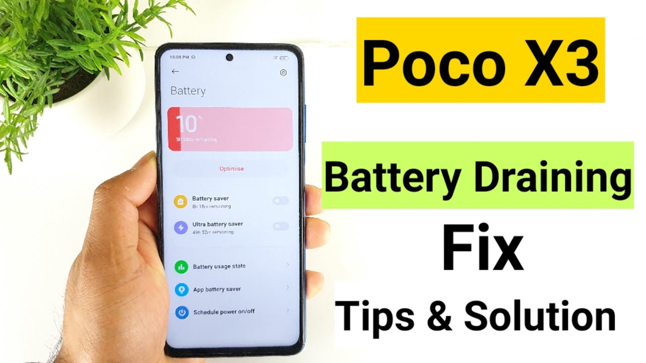 Draining battery