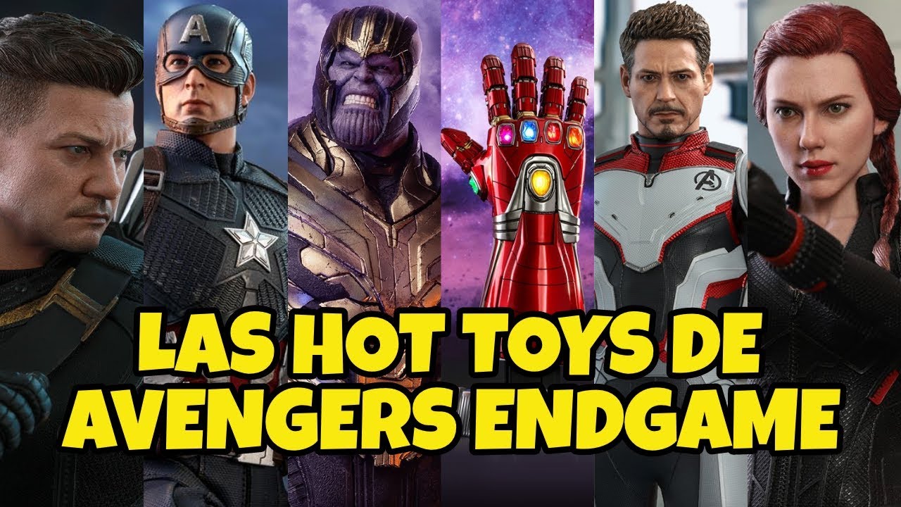 Las HOT TOYS de AVENGERS ENDGAME | ¡El Guantelete de Stark es increíble!