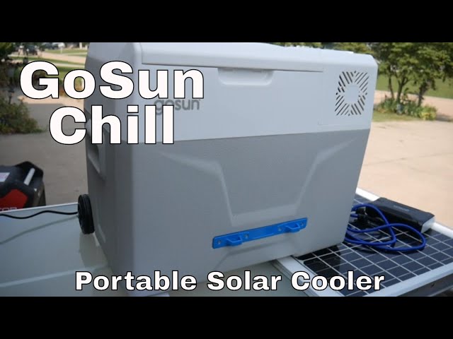 Gosun Chillest | Portable Electric Cooler/Freezer