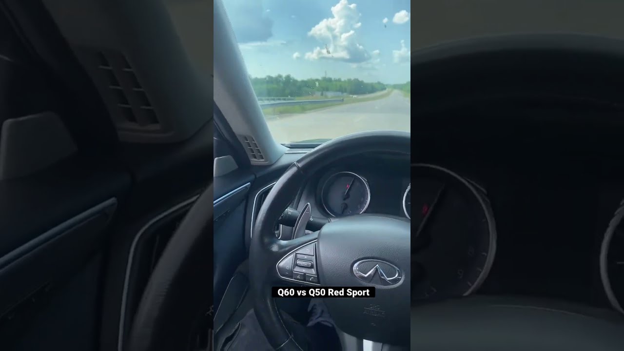 AWD Q60 3 0t Vs RWD Q50 Red Sport
