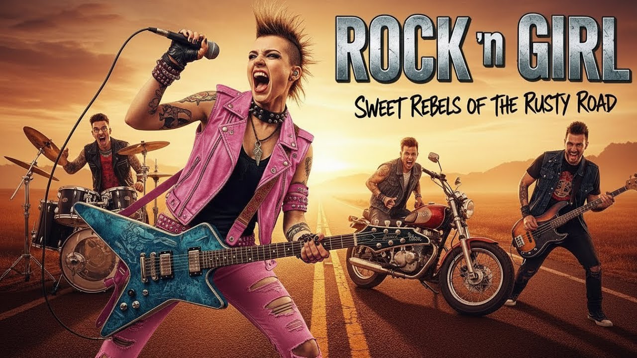 Best Musick Rock n Roll Girl 🎸 Rock n Girl 🎶 Sweet Rebels of the Rusty Road