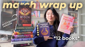 I read 12 books in March... let