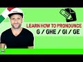 Learn Italian Pronunciation Lesson 6 - How to Pronounce G  GHE  GI  GE