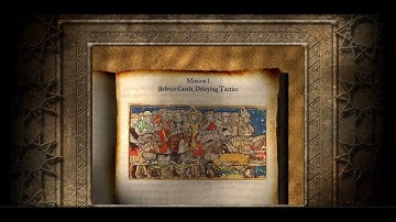 Stronghold Crusader HD Historical Campaign The Kings Crusade Mission 1 (90 Game Speed HD)