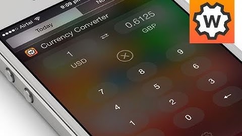 Wdgts App Review - iOS 8 Notification Center Widgets Pack
