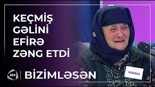 Keçmiş gəlini küçəyə atılan ana üçün efirə zəng etdi / Bizimləsən