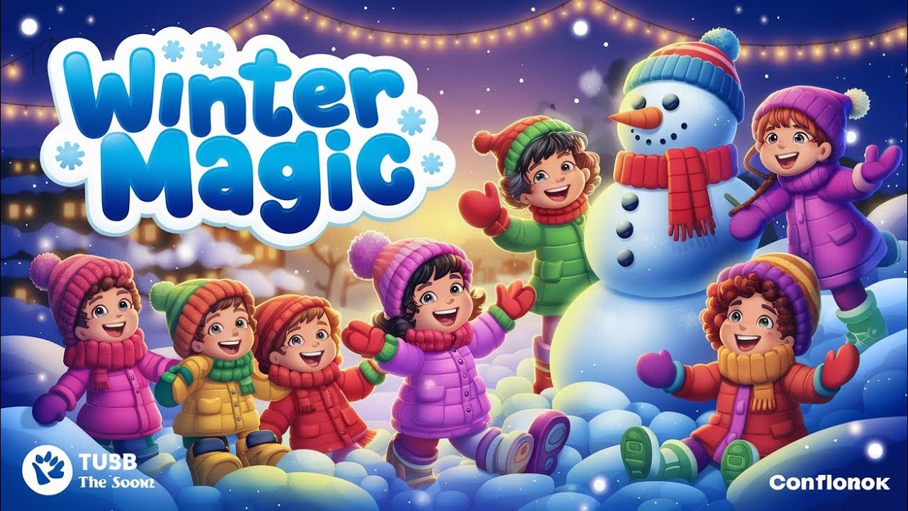 winter magic song for kids by JAMILA kids song
