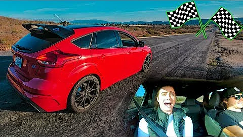 TESTING FOCUS RS LAUNCH CONTROL! *GIRLFRIEND REACTION*