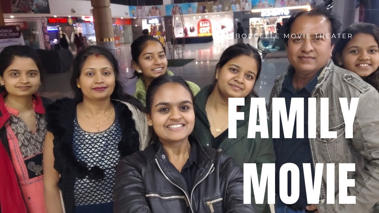 Watched movie with family😍| mall vlog ❤️|