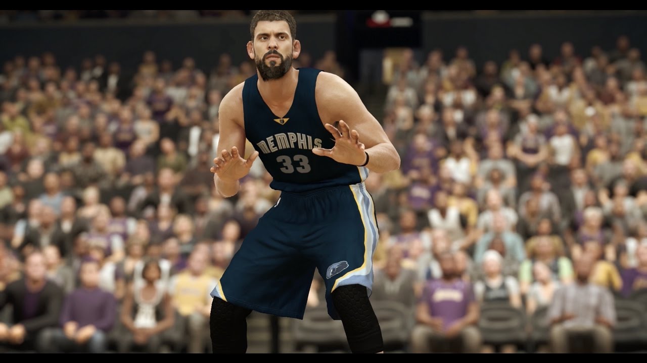 NBA 2K17 Marc Gasol!