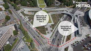Link Connections: Transferring at UW light rail station