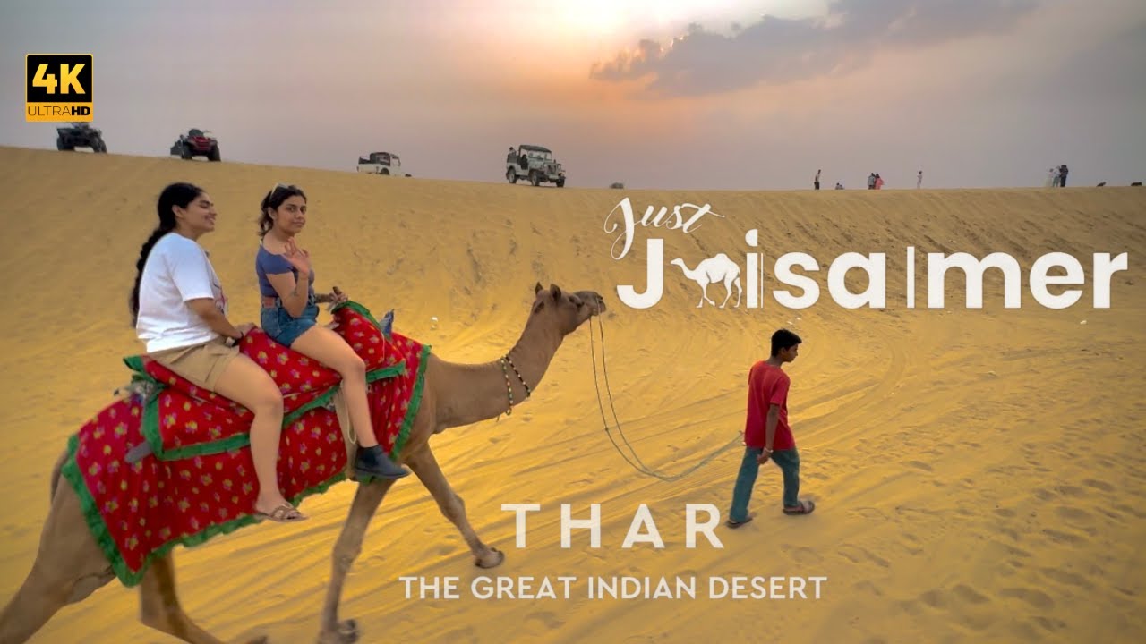Jaisalmer I Sam Sand Dunes camp I Thar Desert I Cinematic 4K Vlog I