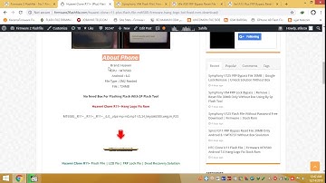 Huawei Clone R11+ Plus Flash File Stock Rom MT6580 LCD Fixed Firmware Download 100% Tested