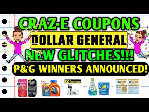 🤑NEW GLITCHES & COUPONS🔥GIVEAWAY🎉DOLLAR GENERAL COUPONING THIS WEEK🤑COUPONING FOR BEGINNERS🔥