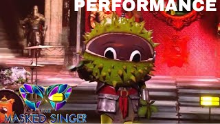 Conkers Sings Im A Believer By Smash Mouth The Masked Singer Uk Season 7