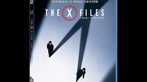 The X Files I Want to Believe 2008 Blu-ray menu walkthrough