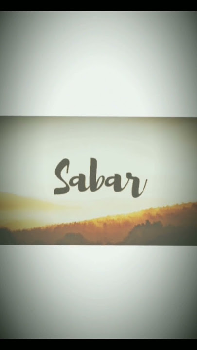 jangan lupa bersabar ya...karena innallaha ma'a Sobirin 'Allah bersama orang Yg bersabar'...