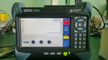 EXFO FTB-1 FTB-720 model OTDR testing guide video