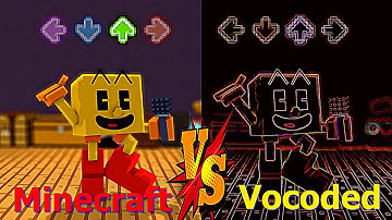 FNF Character Test | Minecraft Animation VS Vocoded | Pacman