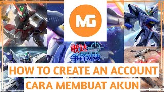 How to Create An Account | Cara Membuat Akun [Gundam Comander MG] [ Gundam Supreme Battle] China