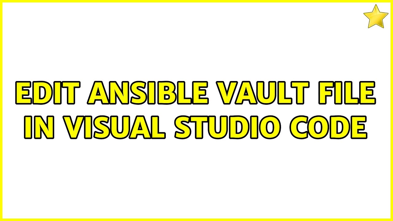 Ansible Vault Editor - IntelliJ IDEs Plugin