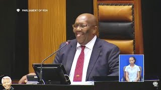 Deputy Speaker Lechesa Tsenoli Entertains Parliament VERY FUNNY