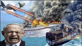 Israeli Navy Aircraft Carrier Badly Destroyed By Palestinian Fighter jets in Jerusalem sea GTA-5