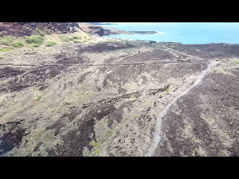 Drone vid of Nu'u refuge Maui Hawaii 2022