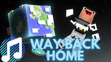 SHAUN feat. Conor Maynard - Way Back Home (SPACE DERP)| Minecraft Animation