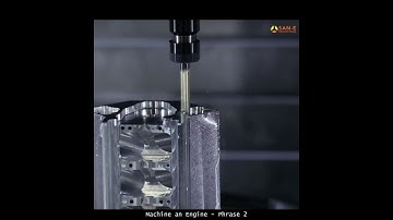 5-Axis CNC Machining an Engine in the San-E Workshop (Phrase 2)