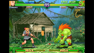 Street Fighter Alpha 3 Upper - Karin v Blanka [L]