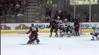 Hockey Yoga: Upward Facing Desert Dog