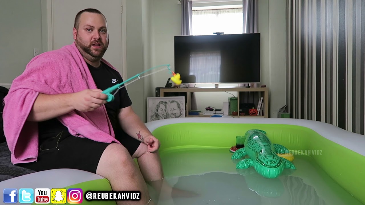 Girlfriend ruins boyfriends pool fun