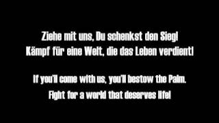 Die Apokalyptischen Reiter &#39;Friede Sei Mit Dir&#39; (English Lyrics)