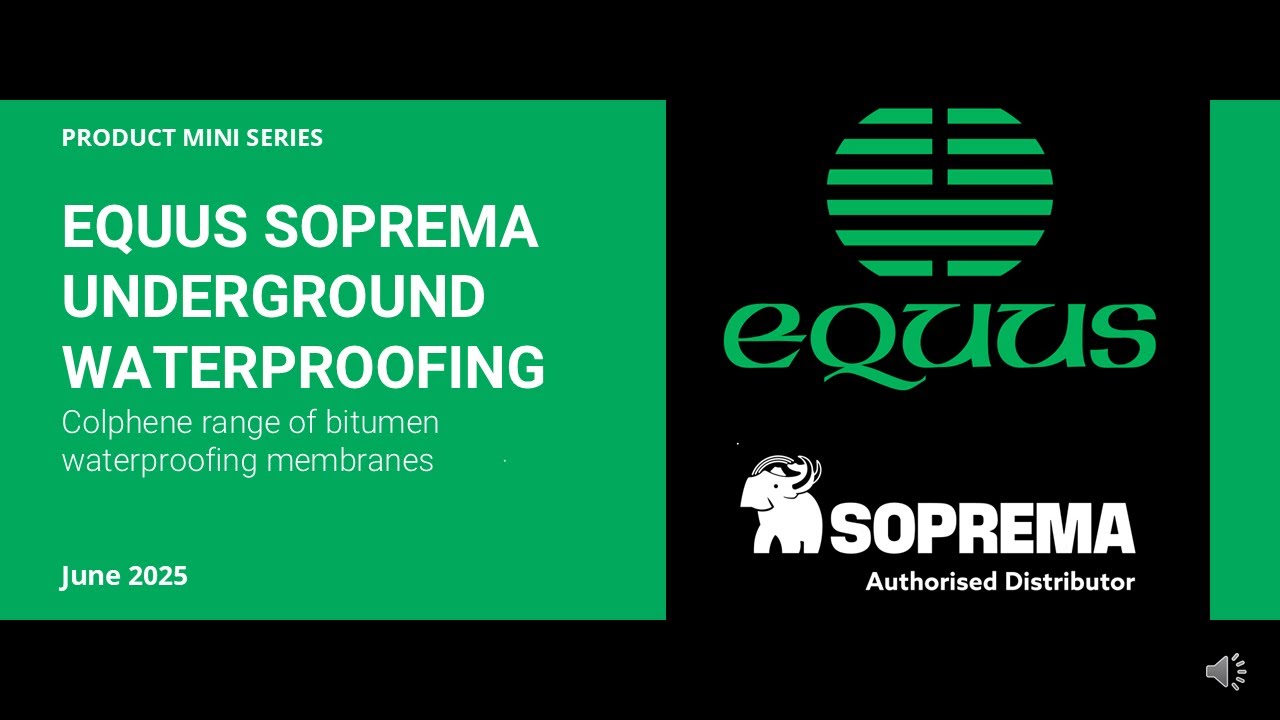 Underground Waterproofing Webinar 2025 - YouTube