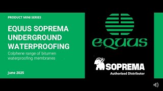 Underground Waterproofing Webinar 2025
