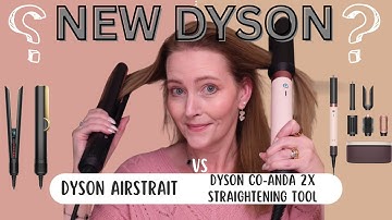 Dyson Airwrap Co-anda2x™ straightening tool V Dyson Airstrait