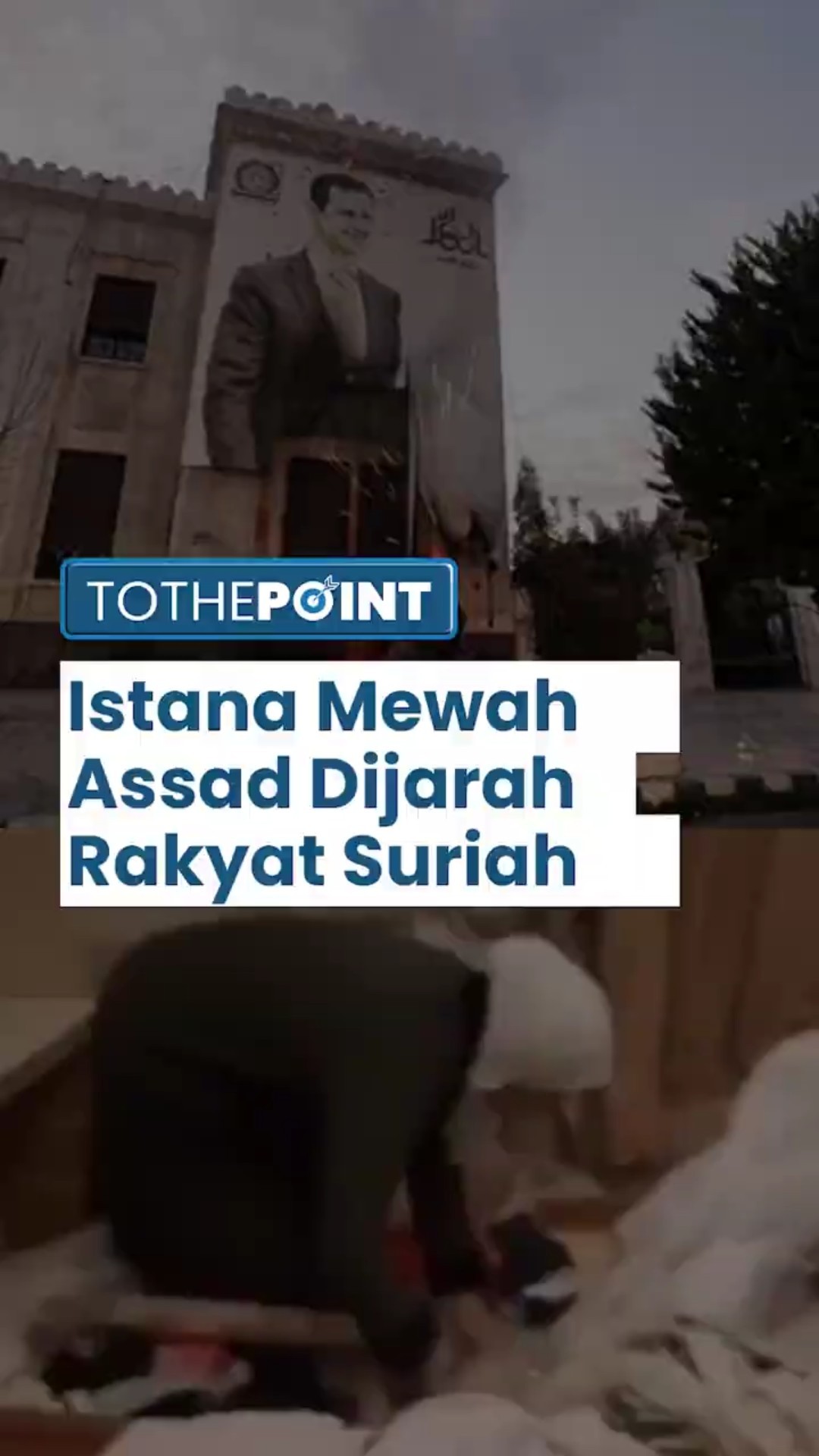Rakyat Suriah Rayakan Tumbangnya Rezim Bashar Al Assad, Istana Dijarah hingga Perabot Dibuang