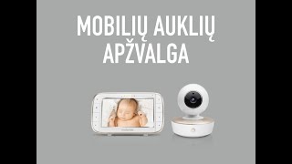 Mobilių auklių (baby monitors) apžvalga