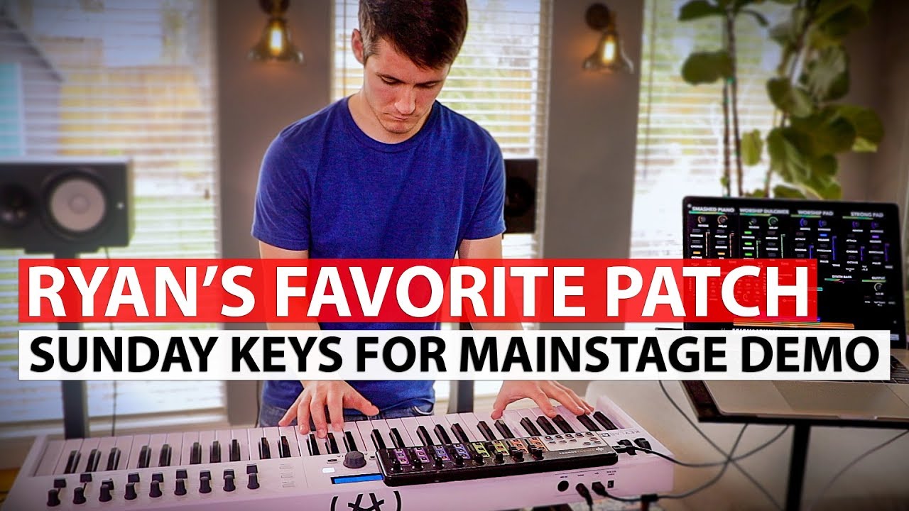 Sunday Keys MainStage Template Demo - Lion Leader (Ryan's Favorite Patch)