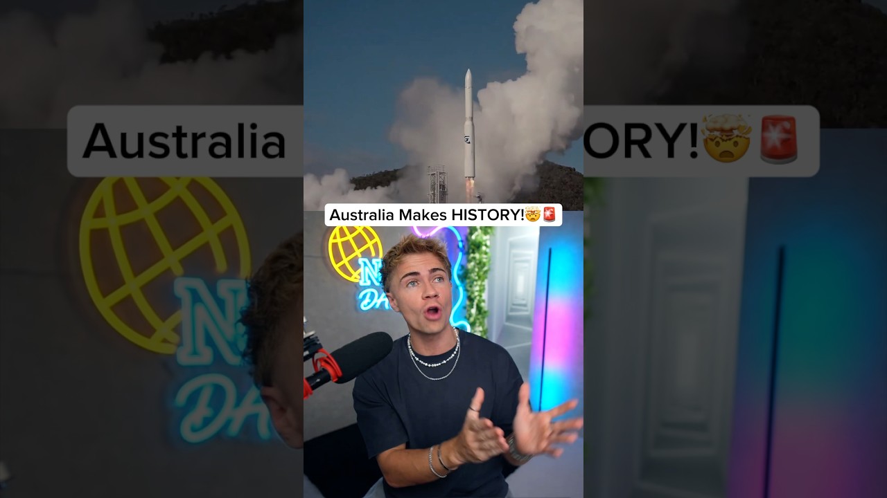 Australian Made Rocket Crashes After 14 Seconds!