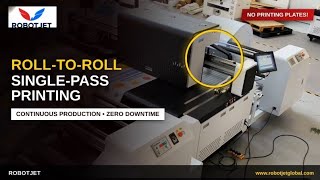 Roll-to-Roll Digital Single-Pass Printing Machine | No Plates, Full Color, Continuous Production